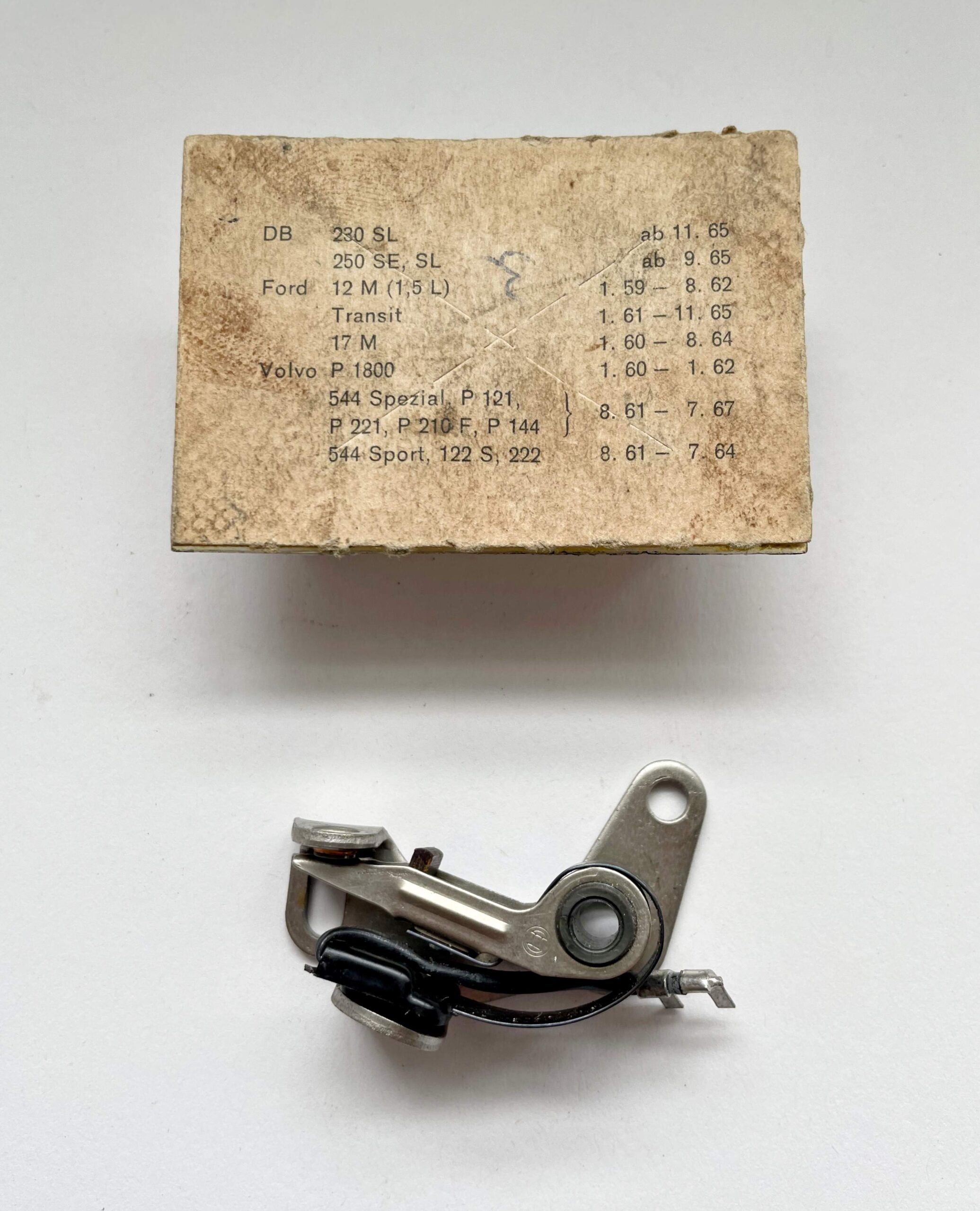 Bosch NOS Unterbrecherkontakt 1 237 013 027 Mercedes-Benz, Volvo, Ford – Bild 2