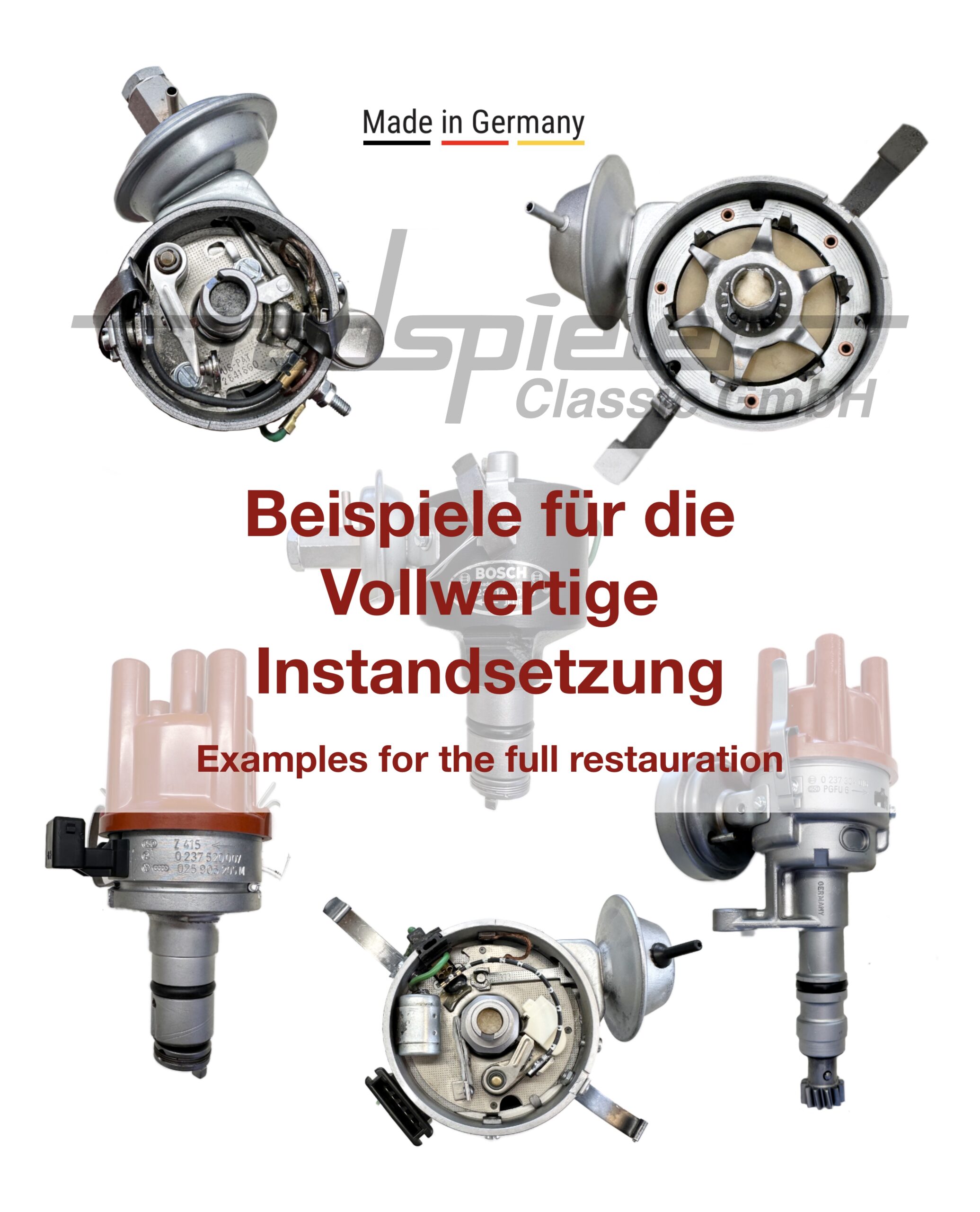 Bosch Zündverteiler 0 231 174 001 Porsche 914 - Gebraucht oder Instandsetzung – Bild 3