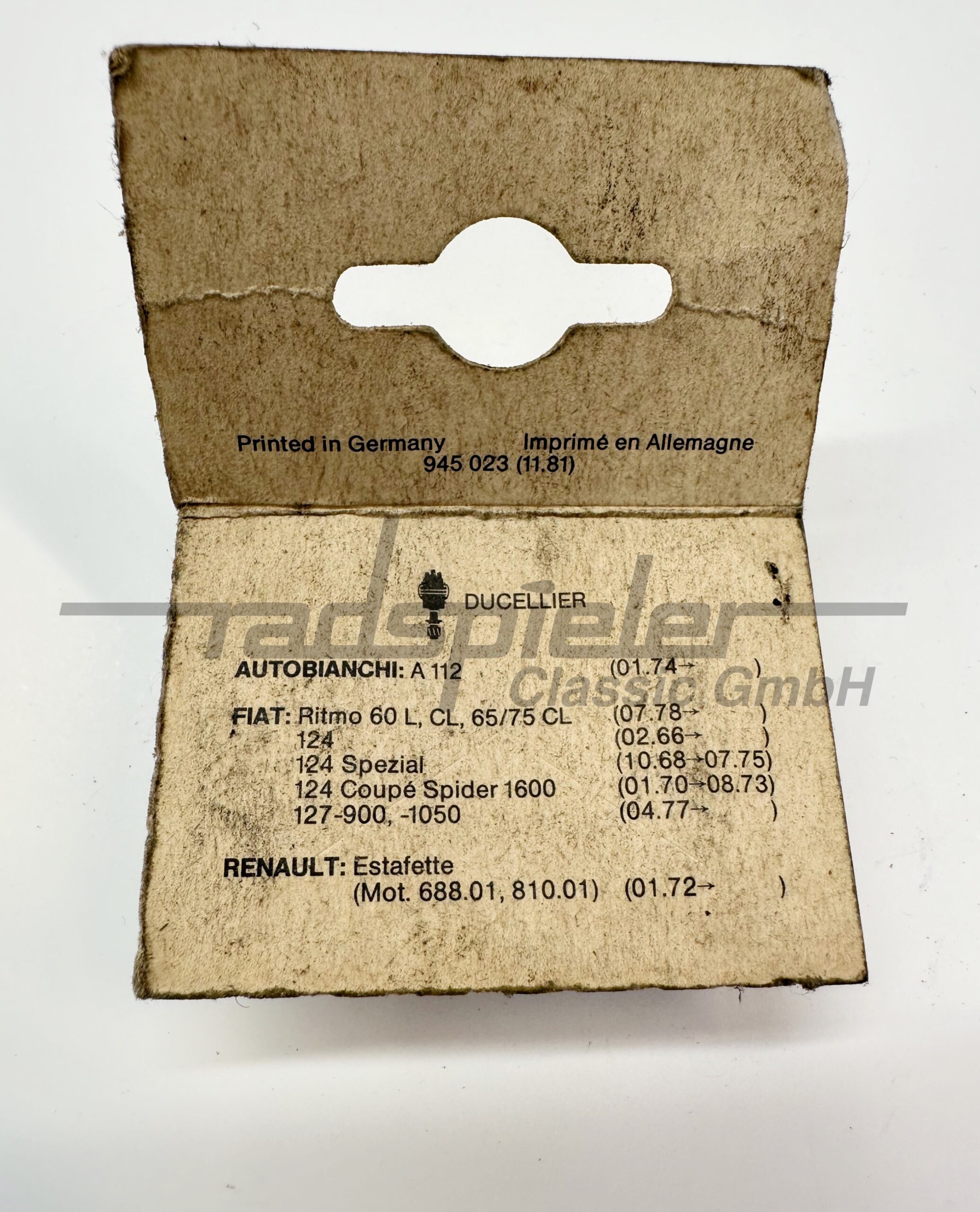 Bosch NOS Unterbrecherkontakt 1 237 013 720 Autobianchi, Fiat, Renault – Bild 2