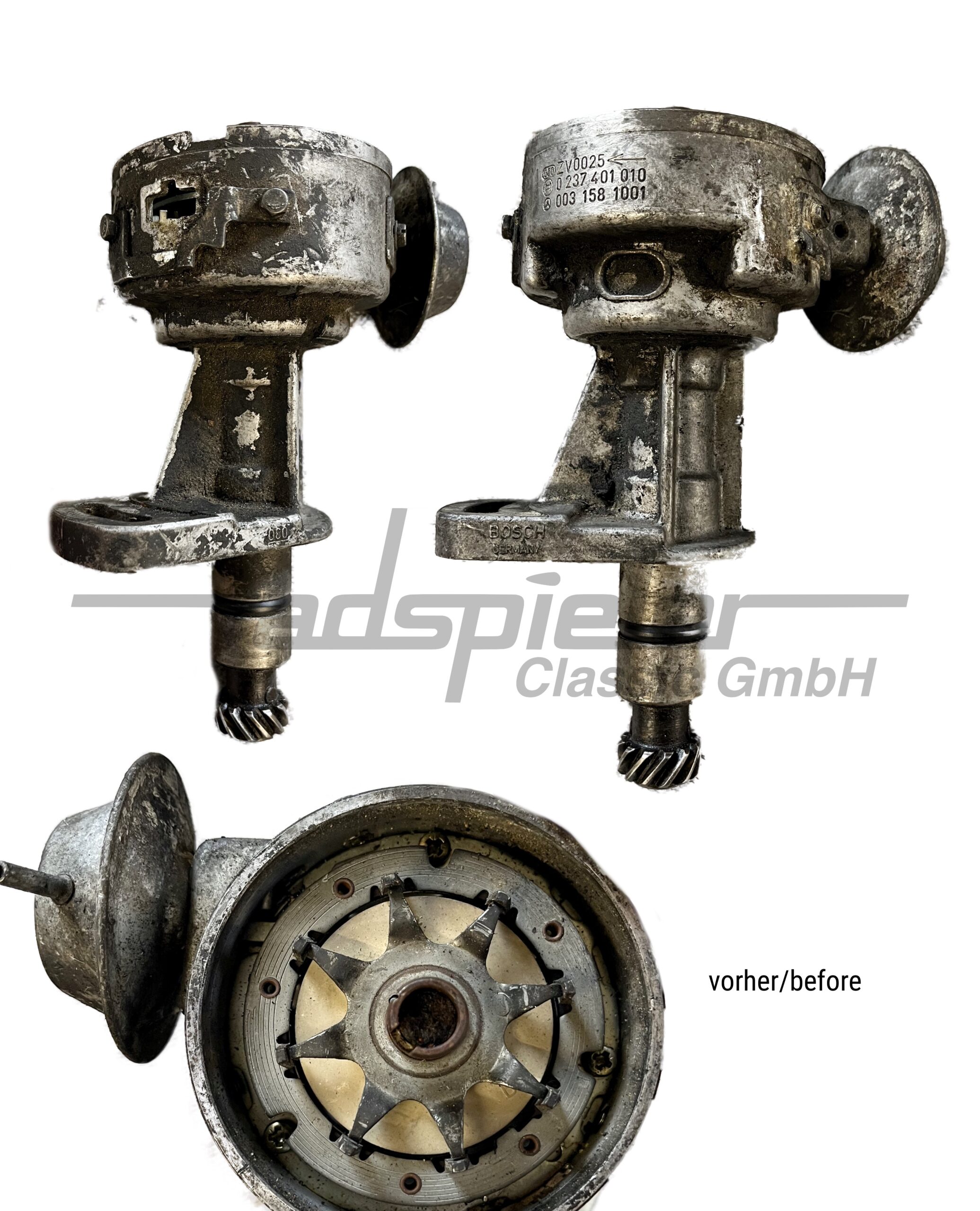 Bosch Zündverteiler 0 237 401 010 Mercedes S-Klasse (W126, C126), 380 SL (R107) – Bild 8
