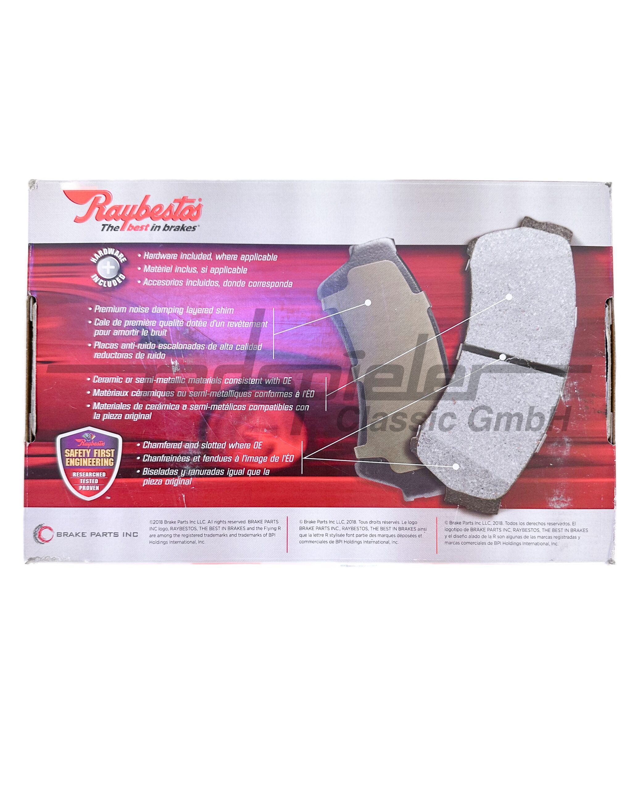 Raybestos MGD1508CH Bremsklötze Ford, Lincoln – Bild 4